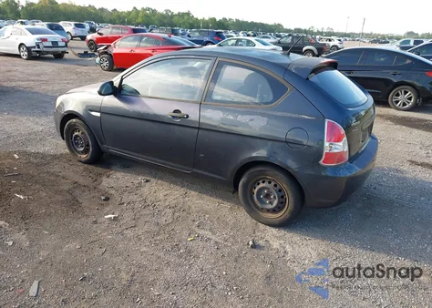 2008 Hyundai Accent Gs z USA, uszkodzony, nr VIN KMHCM36C78U080482
